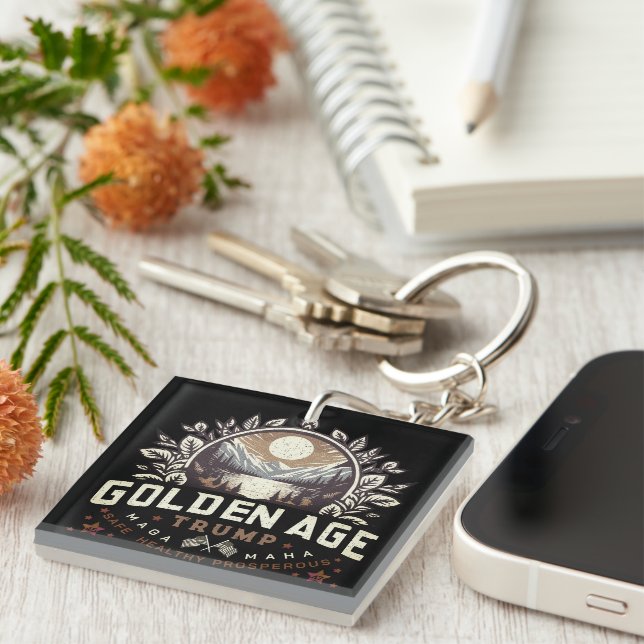 PORTE-CLEFS ÂGE D'OR (Devant Droit)