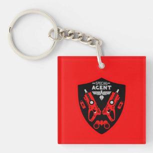 Porte-clefs Agent spécial
