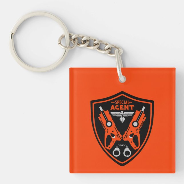 Porte-clefs Agent spécial (Devant)