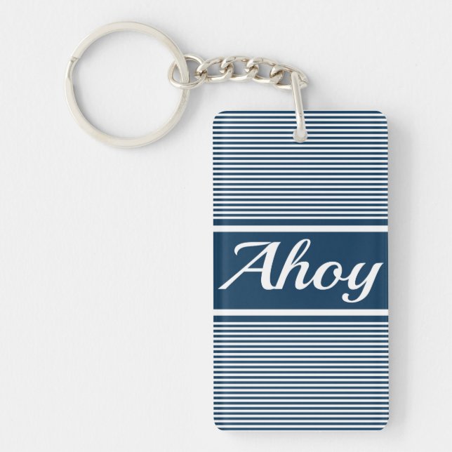 Porte-clefs Ahoy (Devant)