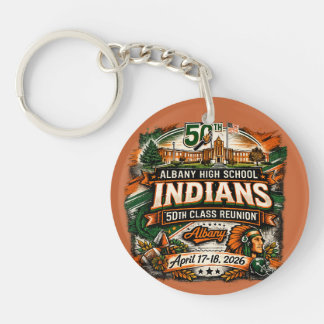 Porte-clefs AHS 50yr reunion keychain