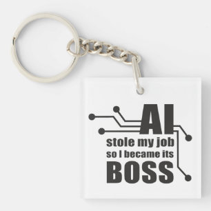 Porte-clefs AI A Volé Mon Travail, Alors Je Suis Devenu Son Pa