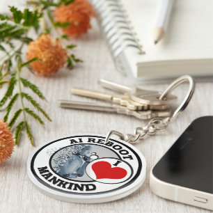 PORTE-CLEFS AI REBOOT - J'AIME L'HOMME