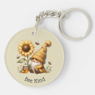 Porte-clefs Aie Du Bonheur ! Abeille Génial ! Gnomes, abeilles