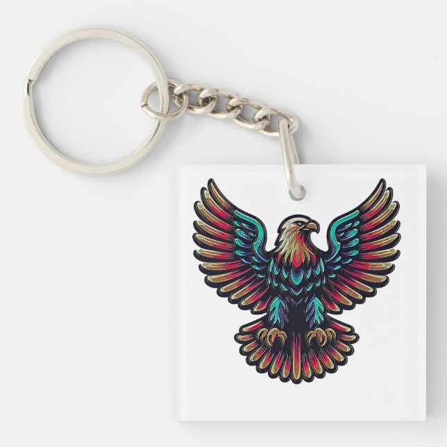 Porte-clefs Aigle américain 402 (Devant)