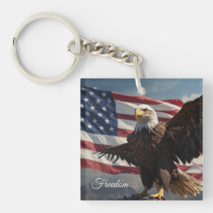 Porte-clefs Aigle de la liberté