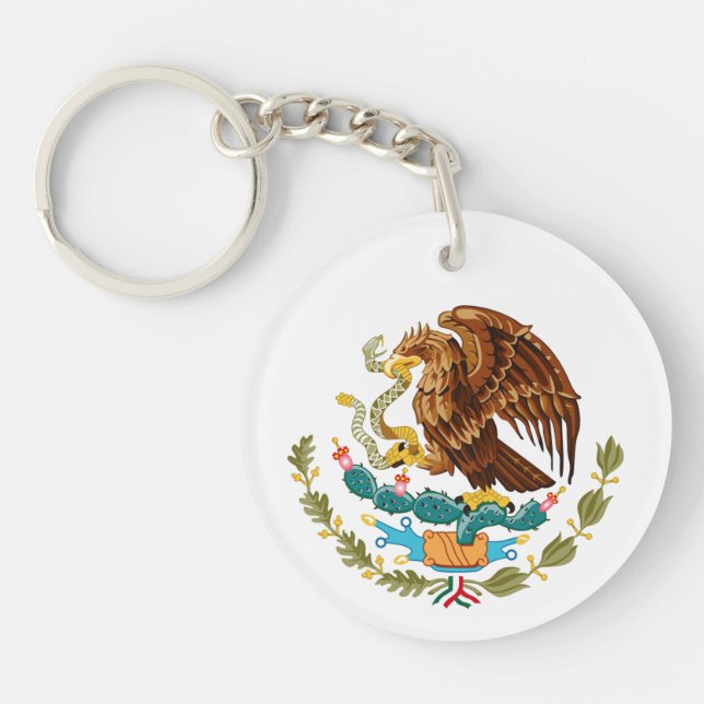 Porte-clefs Aigle mexicain (Devant)