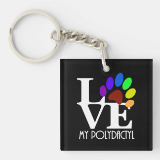 Porte-clefs AIMER Mon Polydactyle