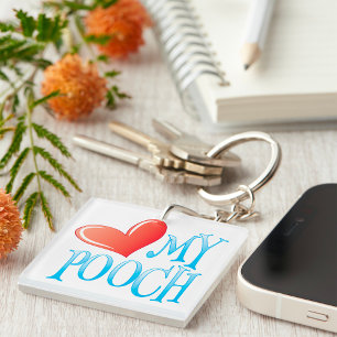 Porte-clefs Aimer Mon Pooch
