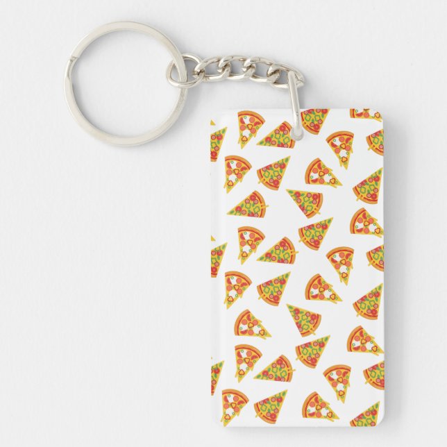 Porte-clefs Aimer Pizza Jeu d'oreiller (Devant)
