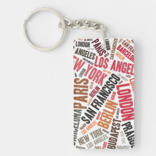 Porte-clefs Aimer voyager