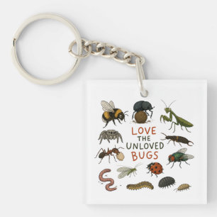 Porte-clefs Aimez les insectes méprisés