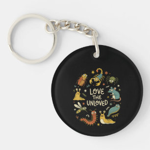 Porte-clefs Aimez les insectes mignons non aimés Citation drôl