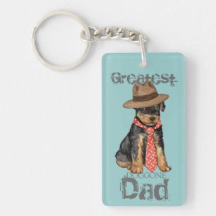 Porte-clefs Airedale