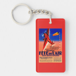 Porte-clefs Airshow comportant le courrier promotionnel de