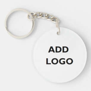 Porte-clefs Ajoutez votre logo et informations d'entreprise