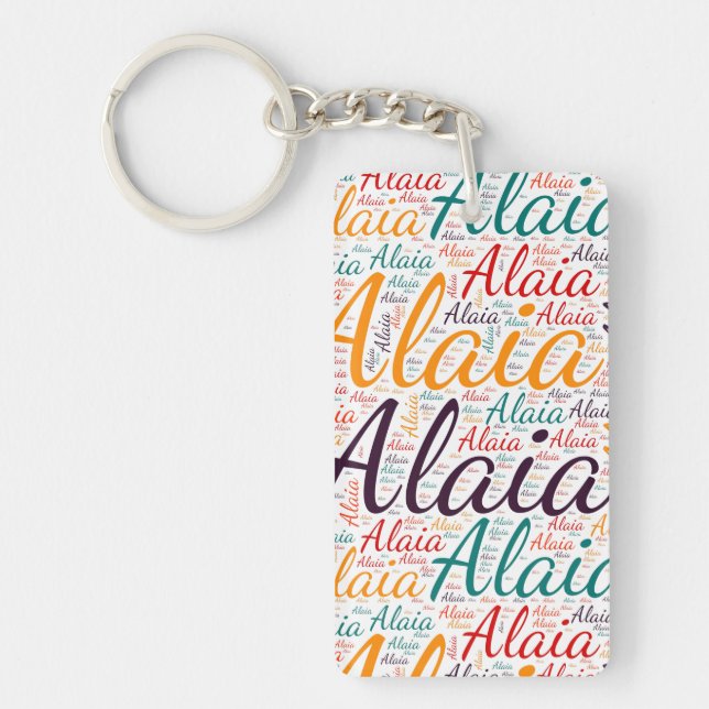 Porte-clefs Alaia (Devant)
