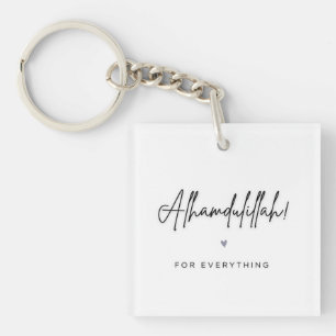 Porte-clefs Alhamdulillah pour tout