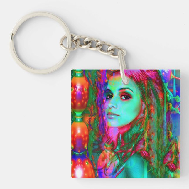 Porte-clefs Alice au pays des merveilles (Devant)