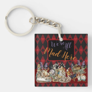 Porte-clefs Alice au pays des merveilles Mad Cheshire Chat