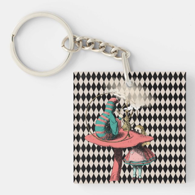 Porte-clefs Alice et la chenille fumante Hookah (Devant)