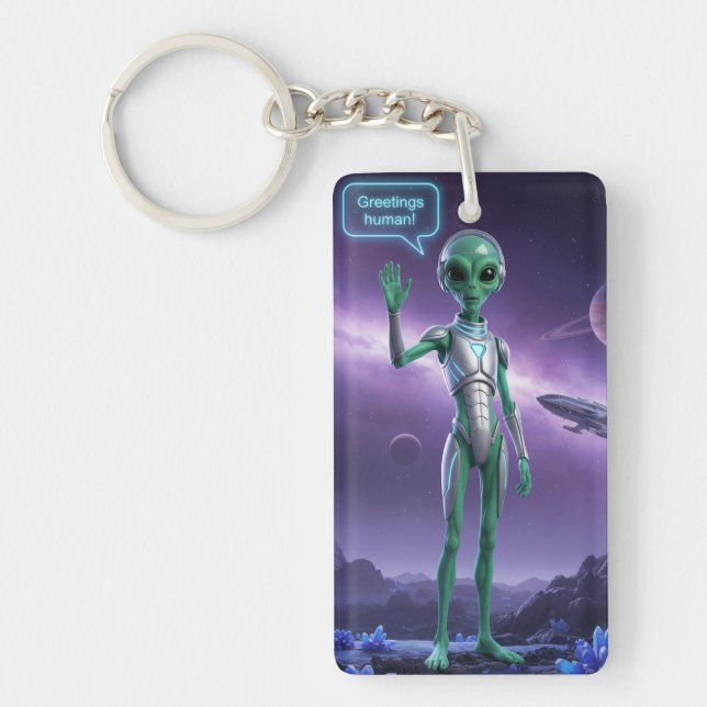 Porte-clefs Alien (Devant)