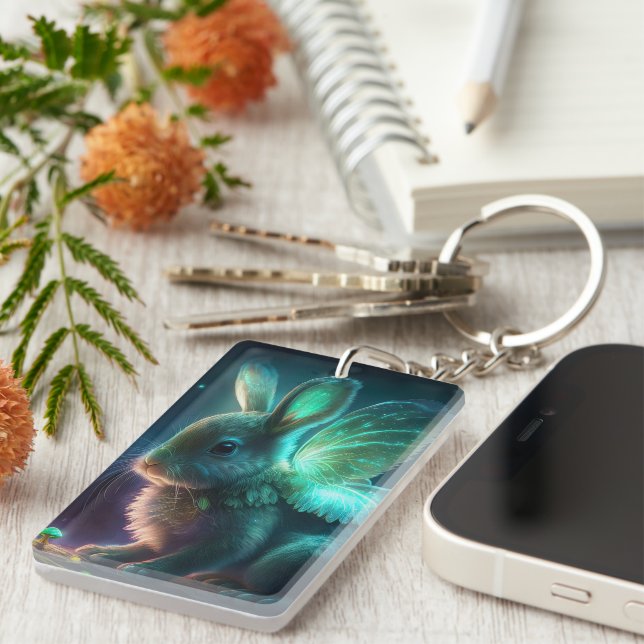 Porte-clefs Alien Bunny (Devant droit)