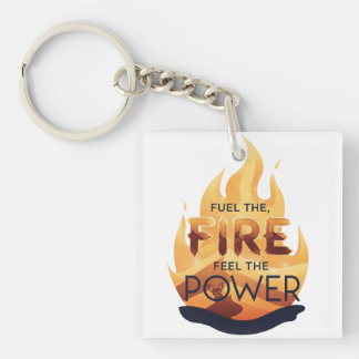 Porte-clefs Alimenter le feu sentir l'arbre de motivation de l