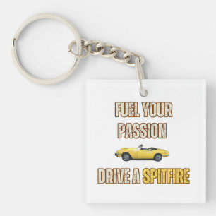 Porte-clefs Alimentez votre passion, conduisez un feu d'artifi