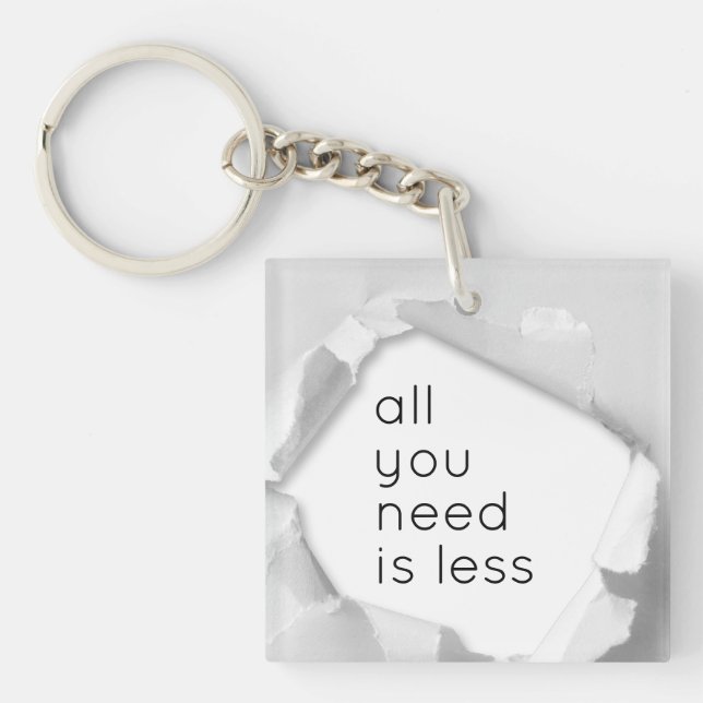 Porte-clefs All you need (Devant)