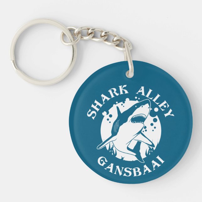 Porte-clefs Allée de requin - Gansbaai | Plongée avec requin (Devant)