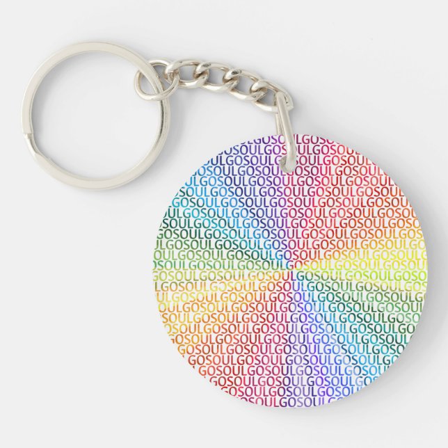 Porte-clefs Allez l'âme ! (Devant)