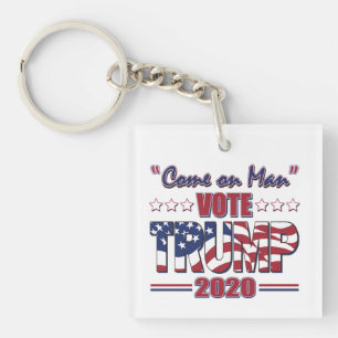 Porte-clefs Allez l'homme - Vote Trump - Trump 2020