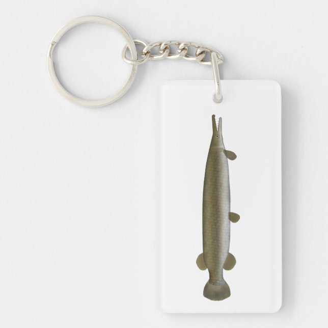 Porte-clefs Alligator Gar  (Devant)