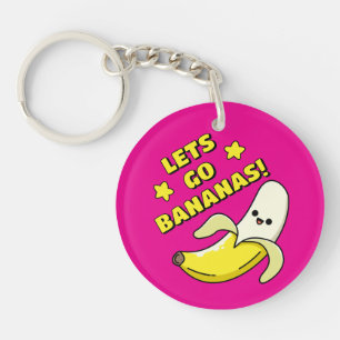 Porte-clefs Allons-y bananes !