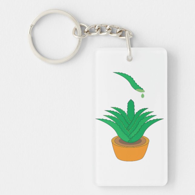 Porte-clefs Aloe Vera (Devant)