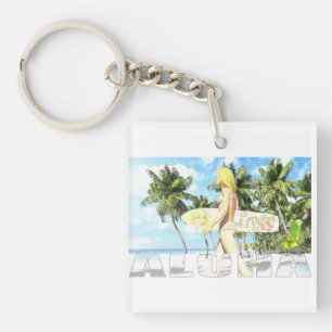 Porte-clefs Aloha 01