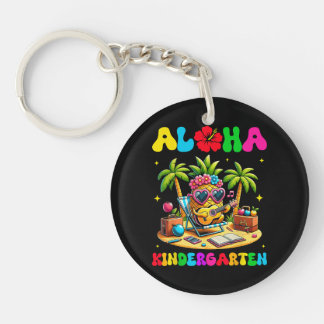 Porte-clefs Aloha Maternelle Ananas Hawaï Rentree Scolaire