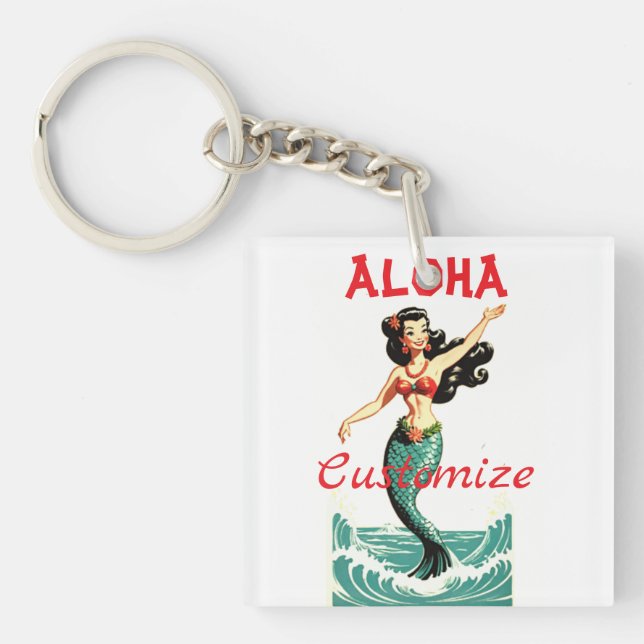 Porte-clefs Aloha Mermaid Thunder_Thunder_Cove (Devant)