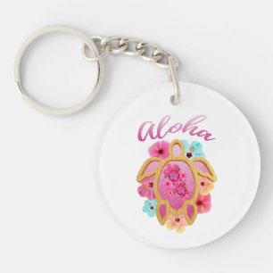 Porte-clefs Aloha Tropical Honu Sea Turtle