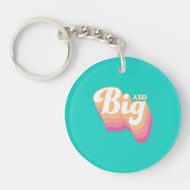 Porte-clefs Alpha Chi Omega | Grande (Devant)