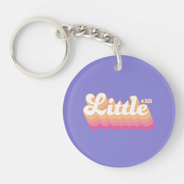 Porte-clefs Alpha Chi Omega | Petite (Devant)