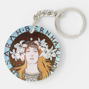 Porte-clefs Alphonse Mucha