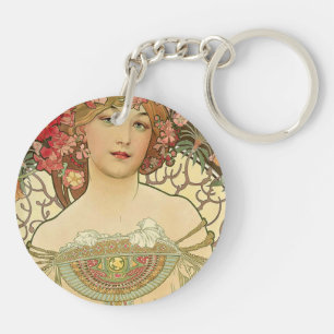 Porte-clefs Alphonse Mucha - Art Nouveau Master