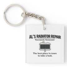 Al's Radiator keychain