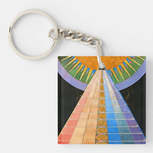 Porte-clefs Altarpiece Hilma Af Klint No 1 (Devant)