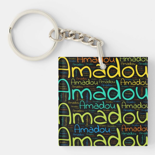 Porte-clefs Amadou (Devant)