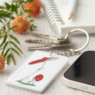 Porte-clefs Amanita muscaria