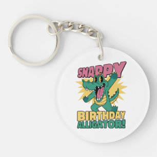 Porte-clefs Amateur d'alligator drôle et gator crocodile d'ann