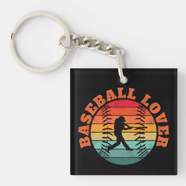 Porte-clefs Amateur de baseball (Devant)